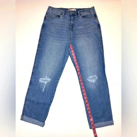 Signature By Levi Strauss Women’s Heritage Boyfriend Jeans Size- 29 - Picture 3 of 10